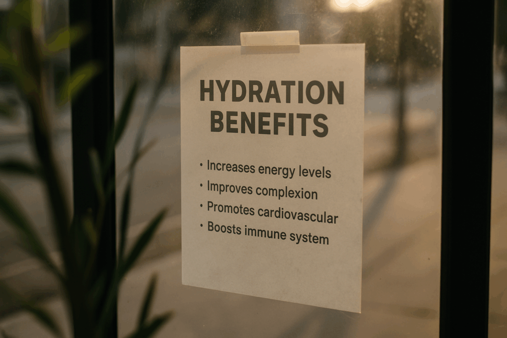 importance of hydration