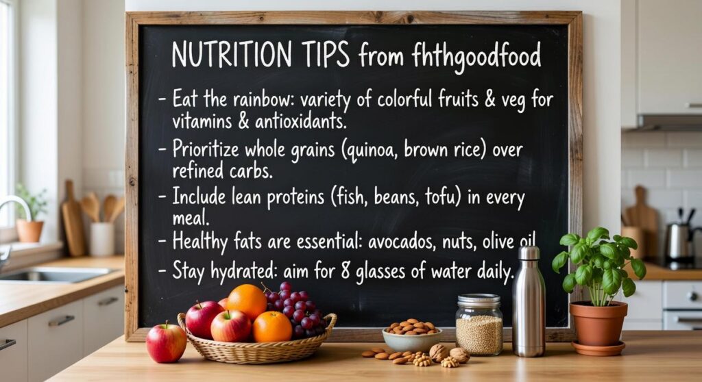 nutrition tips fhthgoodfood